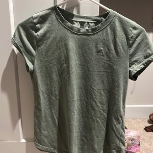 Abercrombie kids 13/14 green tshirt